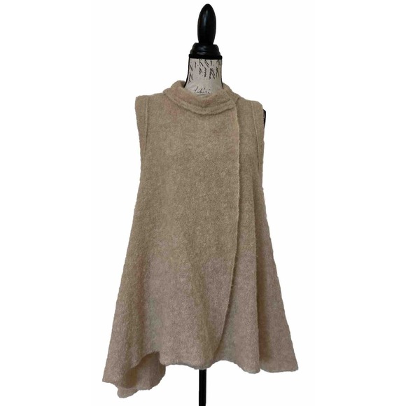 Free People Sweaters - Free People Sleeveless Cardigan Wool Blend Sweater Size XS